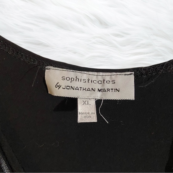 Woman’s Black Dress Sophisticated By Jonathan Martin - Picture 2 of 3